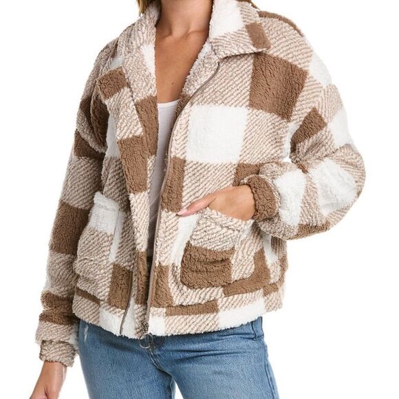 Rain and Rose zipper jacket, gently worn, Brand name label has been remo… - Picture 1 of 3